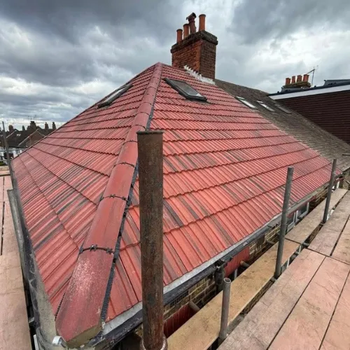 Recent roof project completed in Chester
