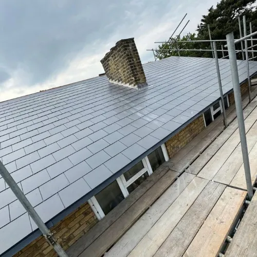 Recent roof project completed in Chester