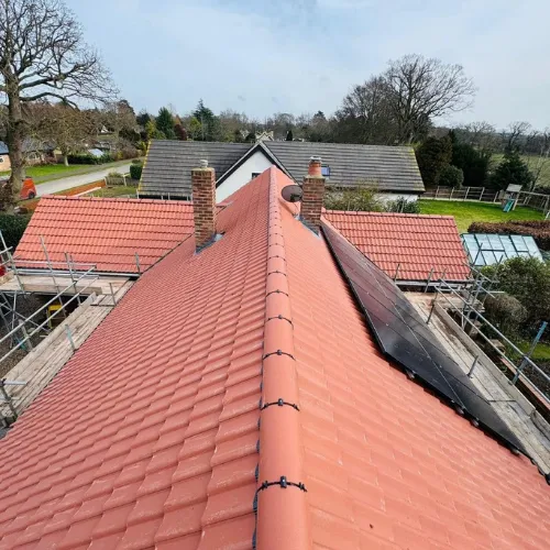 Recent roof project completed in Chester